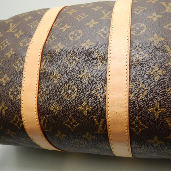 Louis Vuitton Monogram Keepall 45 Brown Boston Bag - Picture 6 of 8